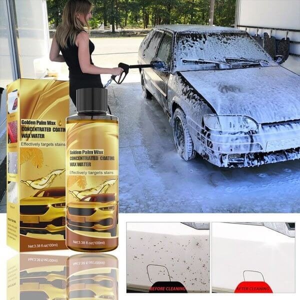 (✨Car Essentials✨)Golden Carnauba Car Wash Wax