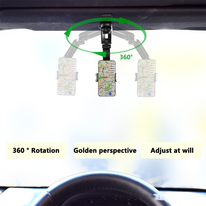 (🔥FACTORY OUTLET-49% OFF) 1080 angle rotation Car Multifunction Mount Stand Holder for Cell Phone