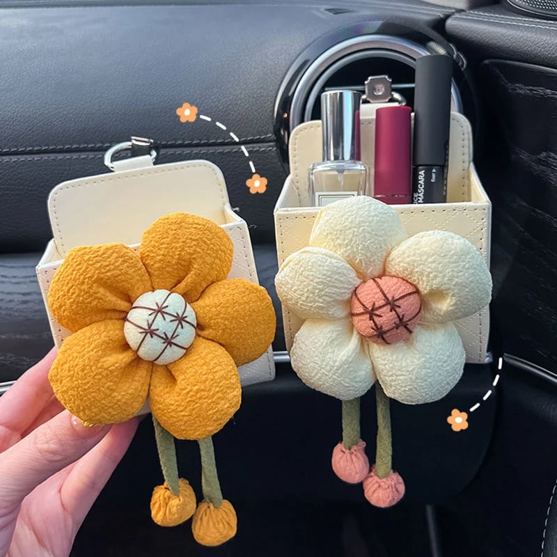 🔥MOTHER'S DAY SALE - Car Vent Organizer Flower Case