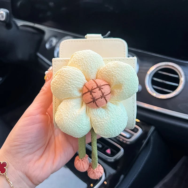 🔥MOTHER'S DAY SALE - Car Vent Organizer Flower Case