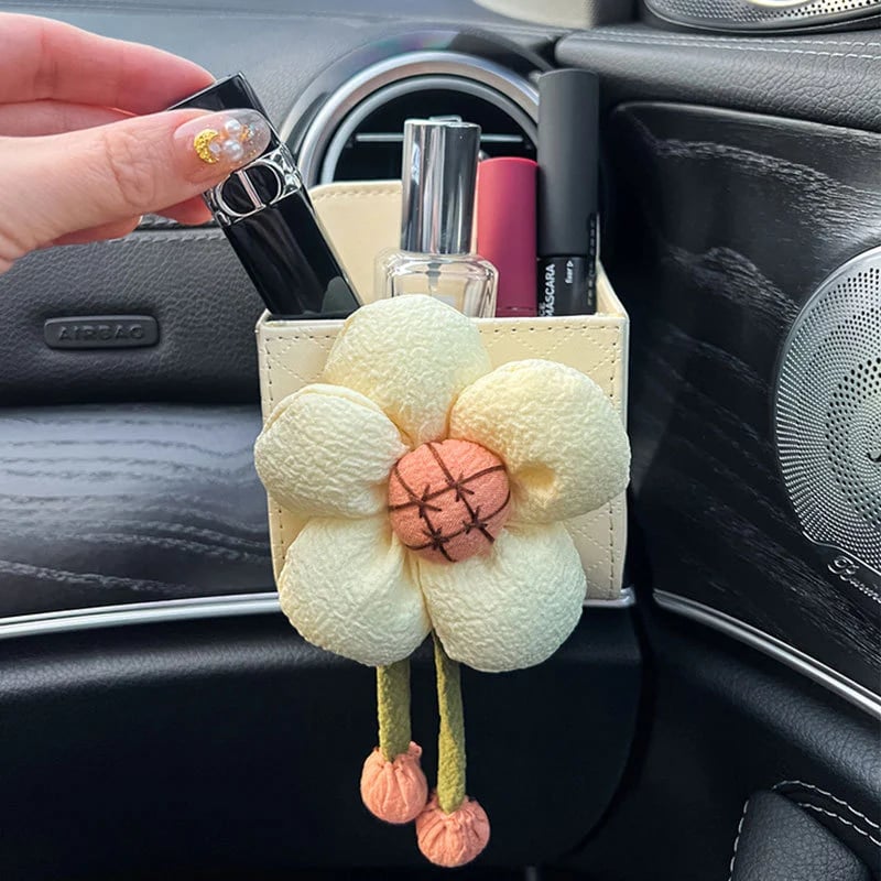 🔥MOTHER'S DAY SALE - Car Vent Organizer Flower Case