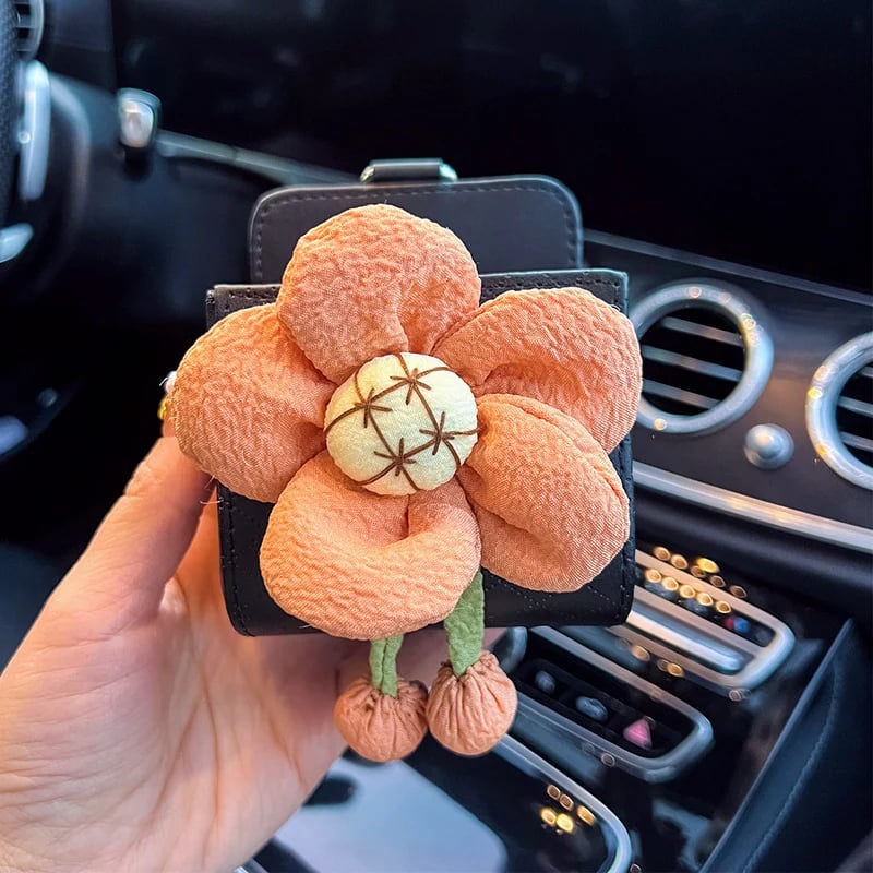 🔥MOTHER'S DAY SALE - Car Vent Organizer Flower Case