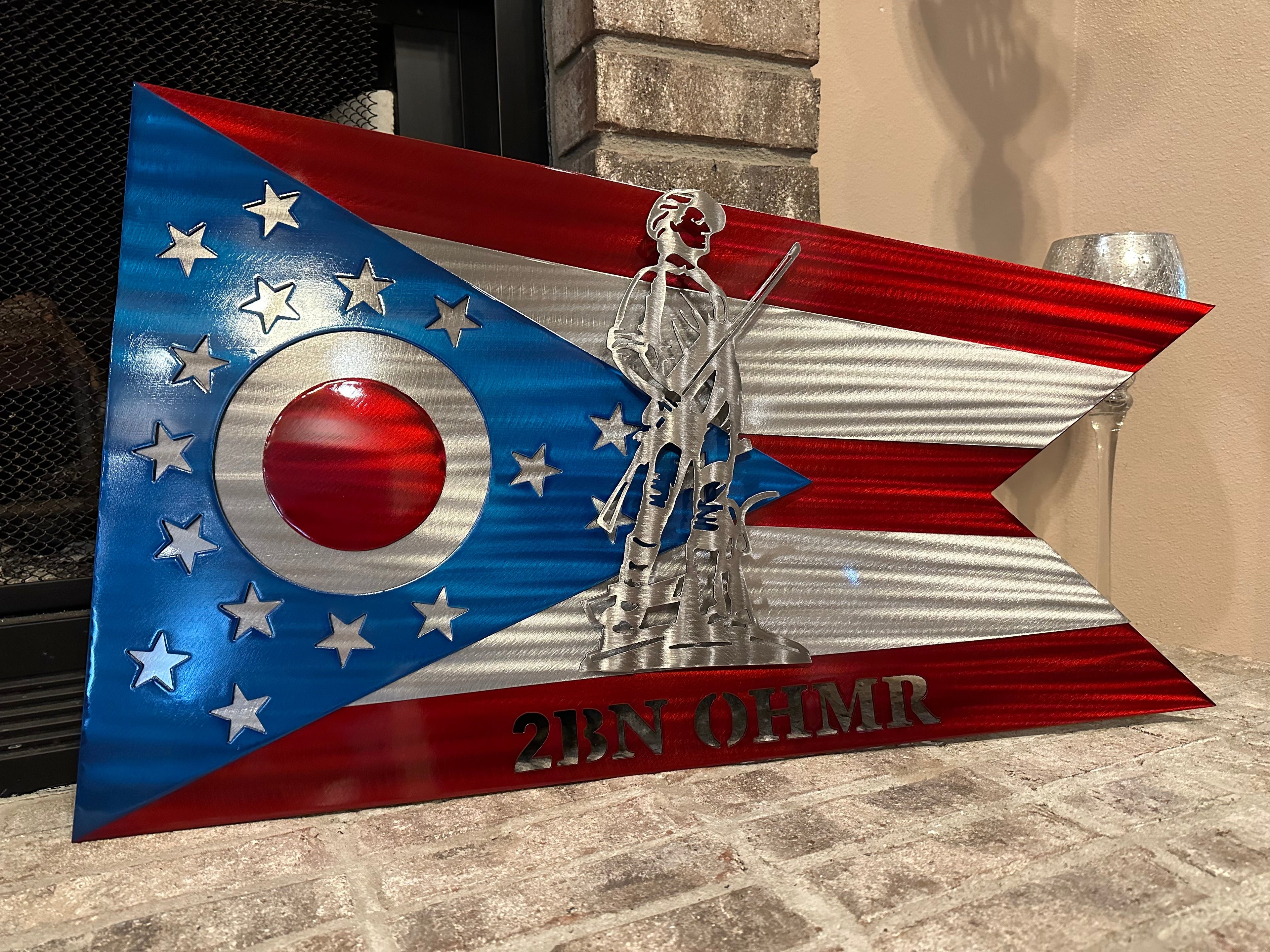 Ohio State Flag - Minuteman Edition