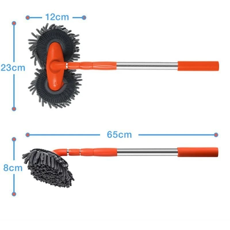 Retractable Double Layer Car Wash Brush🔥