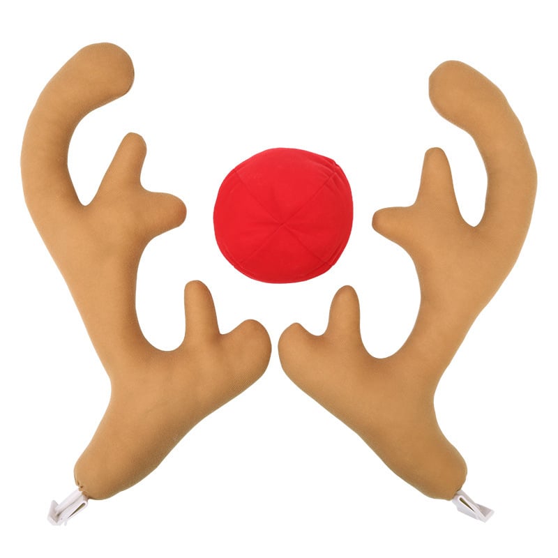 Funny Christmas  Car Antlers Decoration