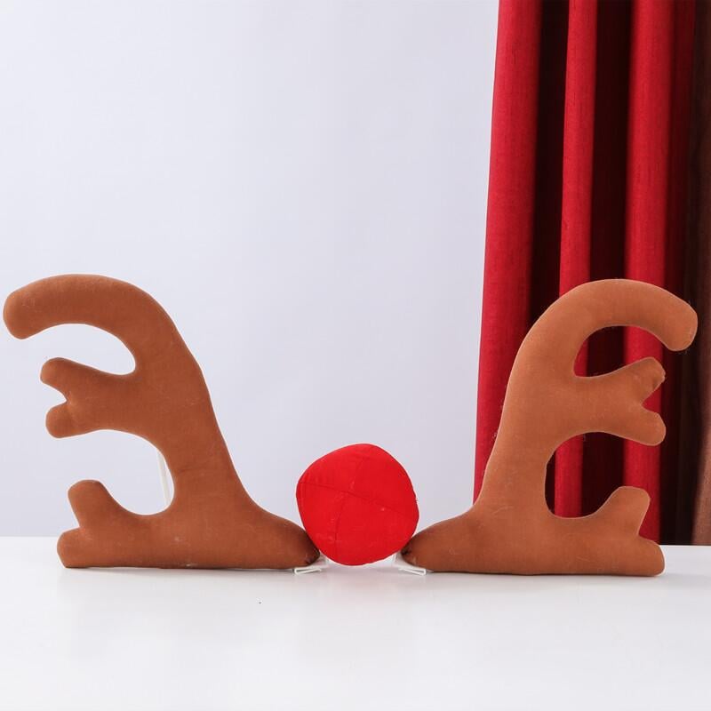Funny Christmas  Car Antlers Decoration
