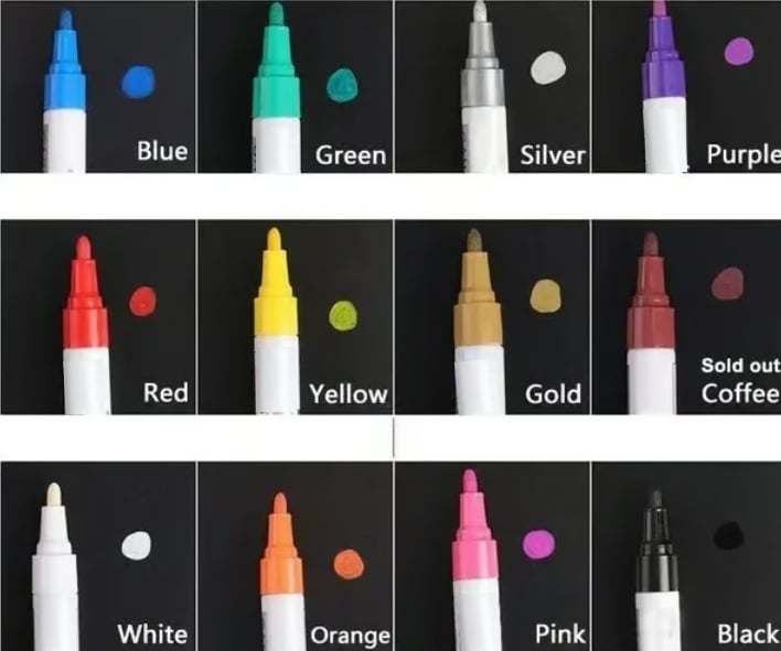 🔥Waterproof Tire Paint Pen