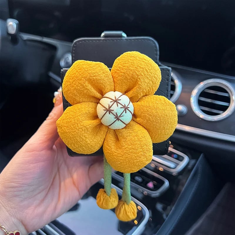 🔥MOTHER'S DAY SALE - Car Vent Organizer Flower Case