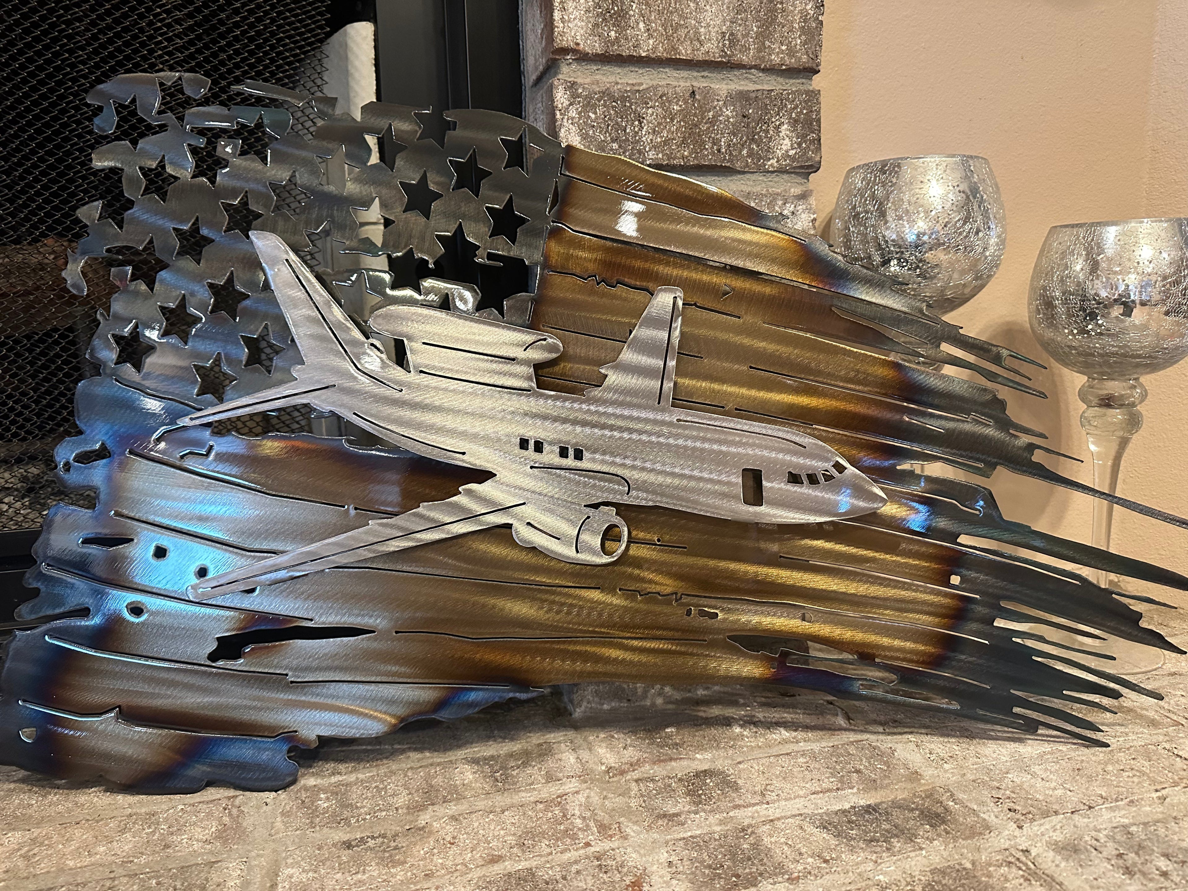 Tattered American Flag - E-7 Wedgetail Edition