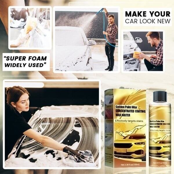 (✨Car Essentials✨)Golden Carnauba Car Wash Wax