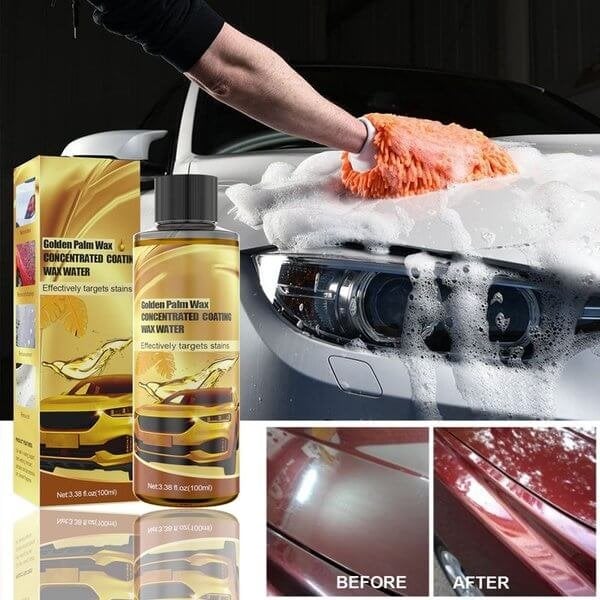 (✨Car Essentials✨)Golden Carnauba Car Wash Wax