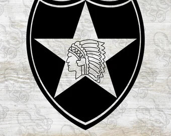 Tattered American Flag - 2nd Infantry Division Edition