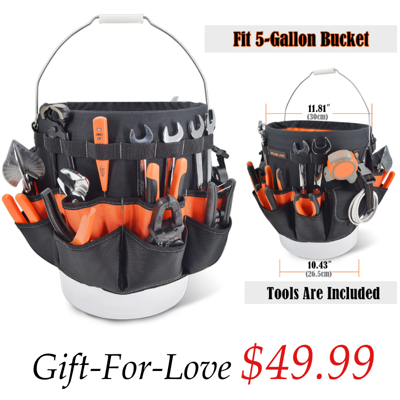 5 gallon bucket tool organizer