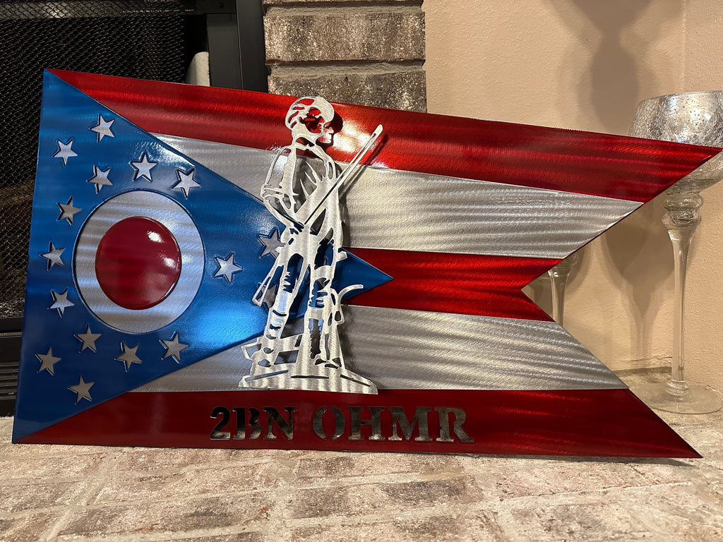 Ohio State Flag - Minuteman Edition