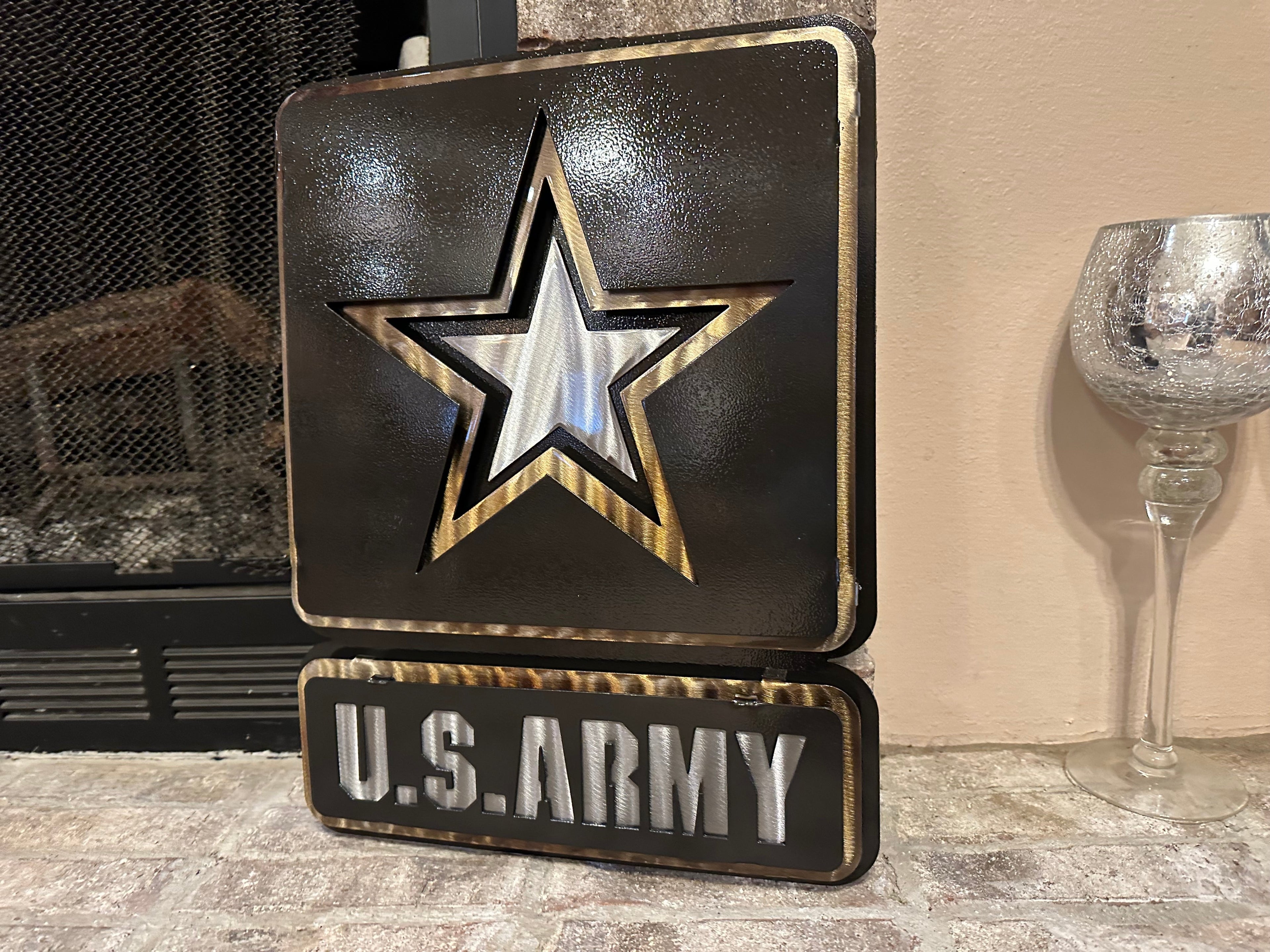 US Army Logo | Metal Art | Military
