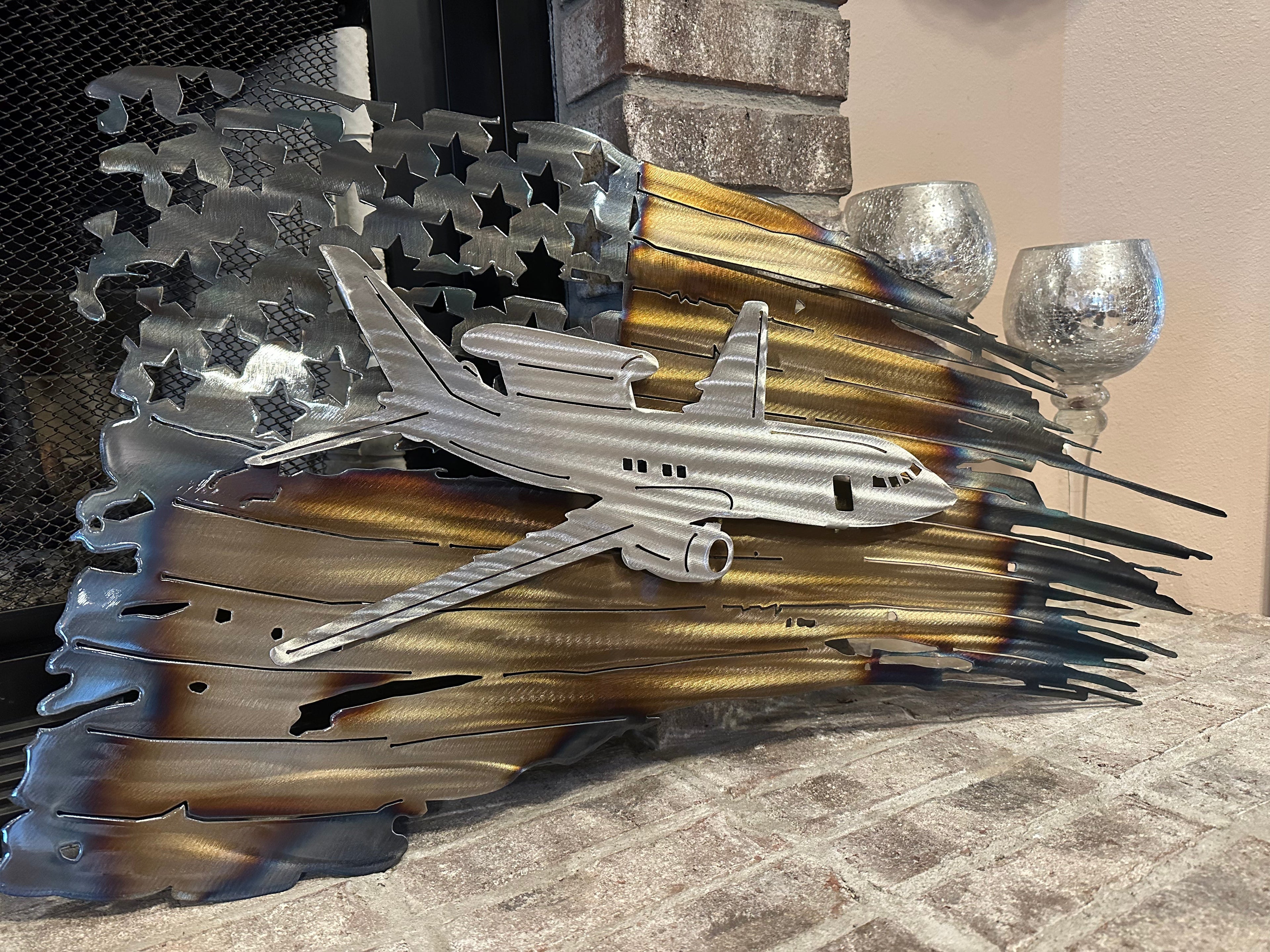 Tattered American Flag - E-7 Wedgetail Edition