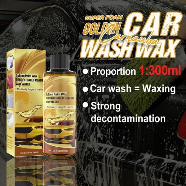 (✨Car Essentials✨)Golden Carnauba Car Wash Wax
