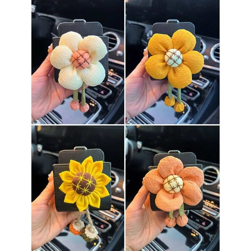 🔥MOTHER'S DAY SALE - Car Vent Organizer Flower Case