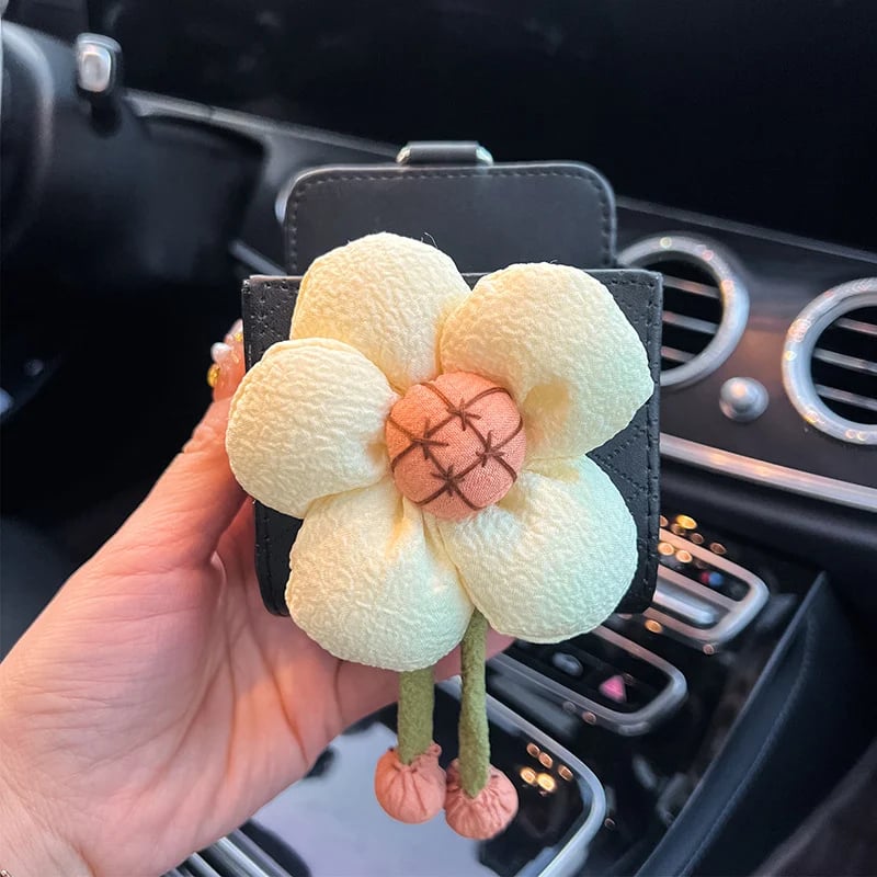 🔥MOTHER'S DAY SALE - Car Vent Organizer Flower Case