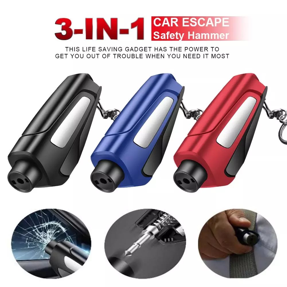 2024 Upgraded 3 in 1 car window breaker