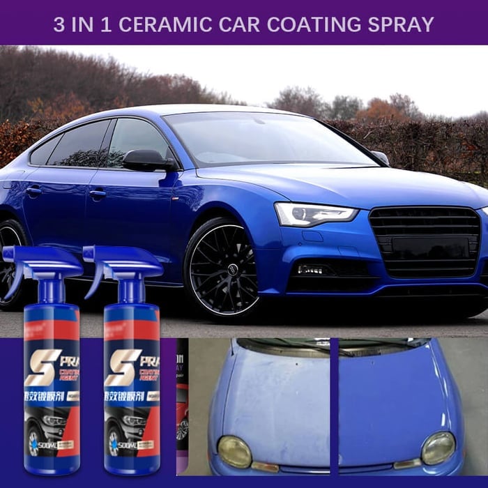 🔥3 in 1 Ceramic Car Coating Spray