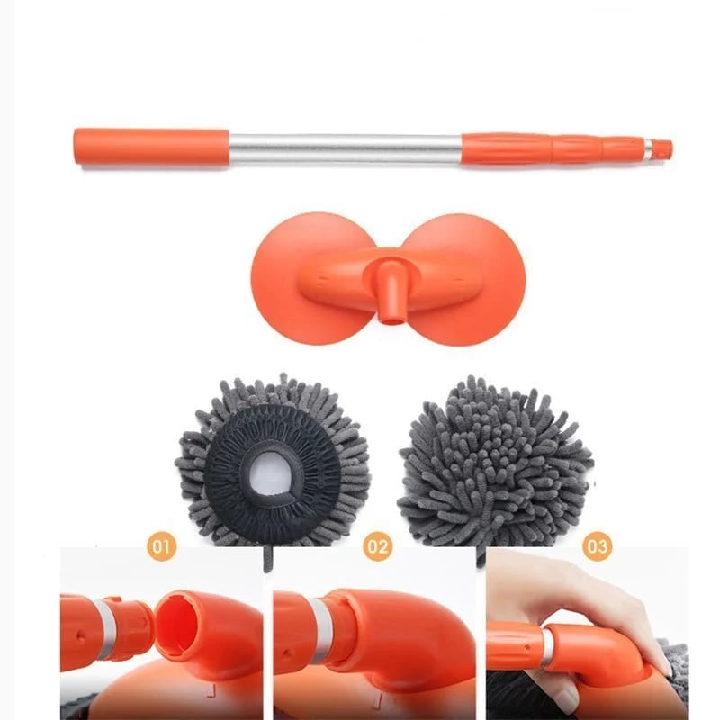 Retractable Double Layer Car Wash Brush🔥