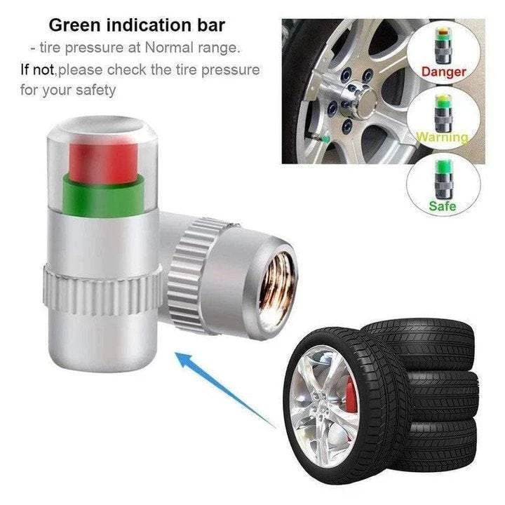 Tire Pressure Monitor 3 Color Eye Alert