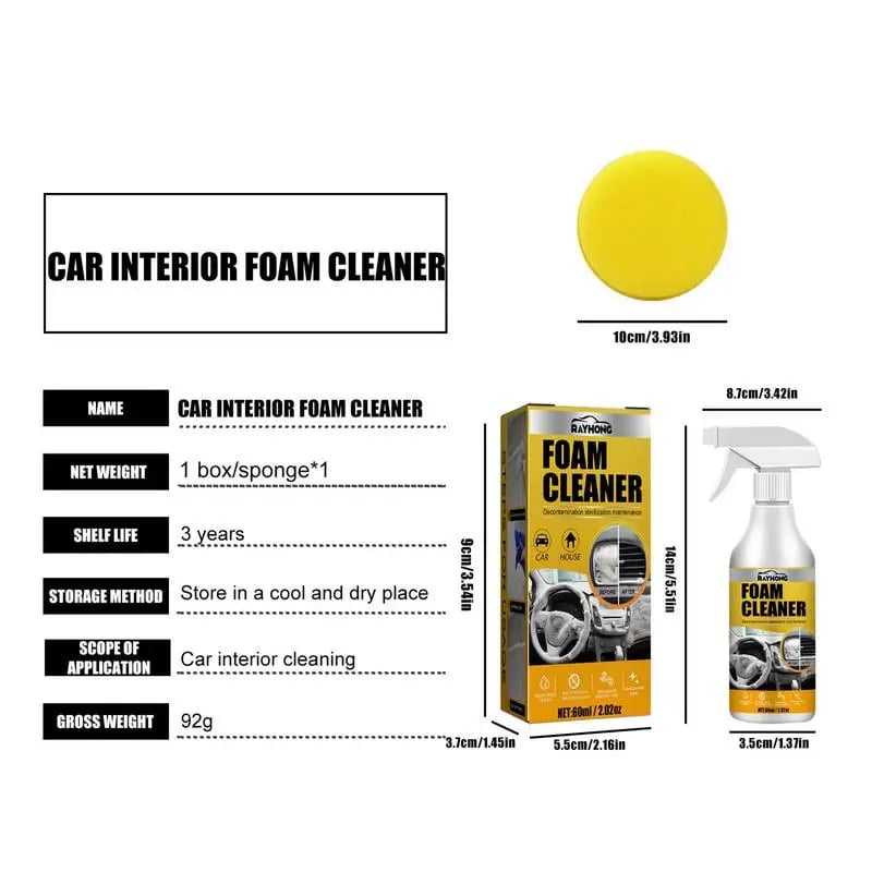 🔥Multi-Purpose Foam Cleaner