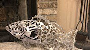 Grouper Metal Wall Decor