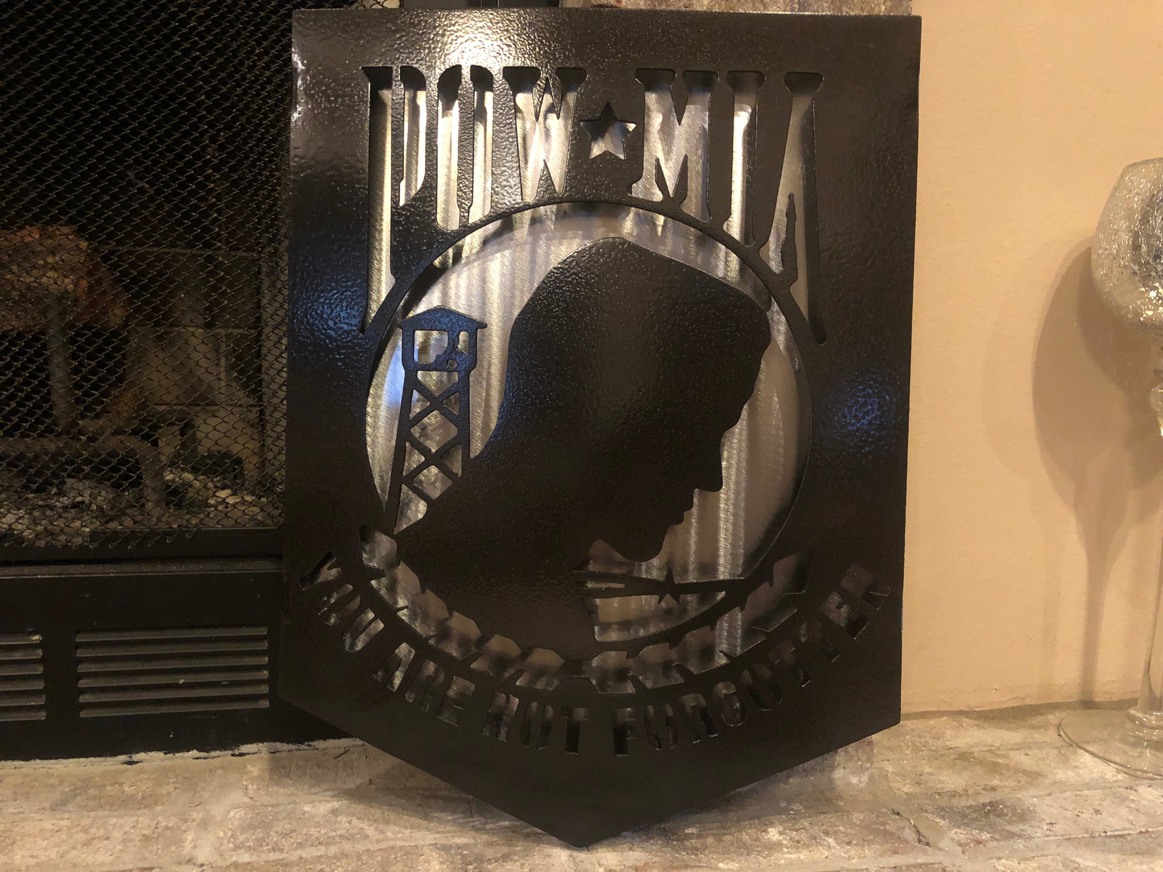 POW MIA | Metal Art | Military